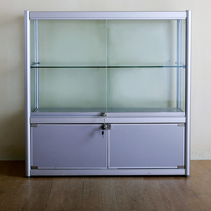 展示柜表珠宝手机首饰品透明玻璃柜台玉器店铺中岛商用陈列铝合金