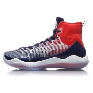 李宁驭帅11代高帮篮球鞋男鸳鸯精英版球员12赞助13水蜜桃abam023