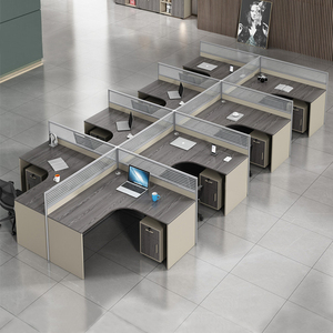 6人员工桌椅多人工位屏风-淘宝拼多多热销6人员工桌椅多人工位屏风