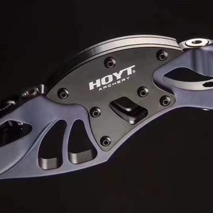 弓箭配件美国霍伊特hoyt天启战斧光弓不锈钢铝合金弓把配重射箭