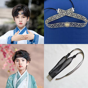 古代头饰男童