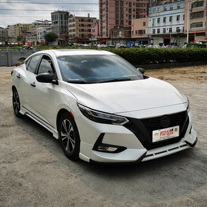 专用于21款日产轩逸包围改装件14代轩逸前唇侧裙后唇外观配件爆改