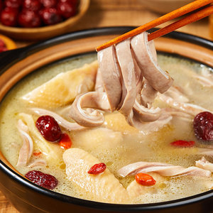 猪肚鸡3斤加热即食胡椒半成品美食火锅炖鸡速食预制快手菜猪肚鸡