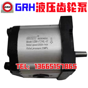 GRH液压齿轮泵CBN-G304 306 310 314 316 320 325 CBN-F314L-X