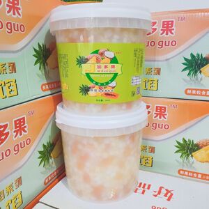 加多果杂果果馅菠萝馅披萨面包蛋糕夹心什锦半固态水果罐头5kg/桶