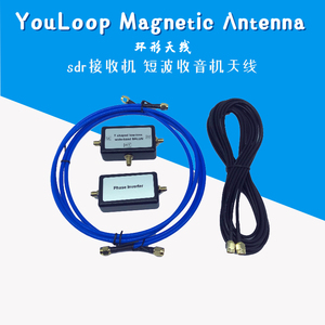 放大器  SDR 短波天线 YouLoop Magnetic Antenna 无源环形小天线