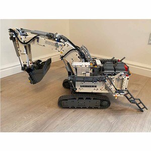 lego乐高科技42100官方套内moc反铲修改电子搭建图纸pdf