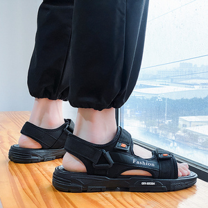 安踏凉鞋男款夏季外穿运动休闲防滑防臭青少年开车两用户外沙滩凉