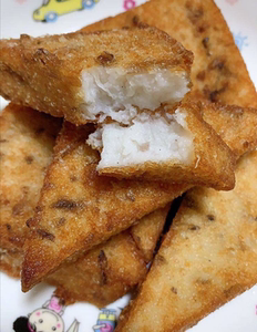 福建芋头糕三角糕福州特色小吃香芋糕米年糕糕点早点芋粿12片散装