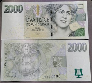 00tigergqw淘宝捷克2019年100克朗纪念钞纸币 捷克货币发行100年