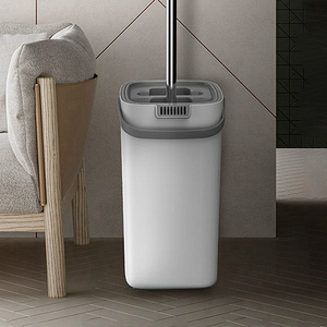 日本yedina拖把家用一拖净平板地拖墩布免手洗懒人刮刮乐拖地神器