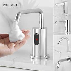 浴室台盆智能感应皂液器酒店水龙头洗手盆自动洗手液泡沫皂液机