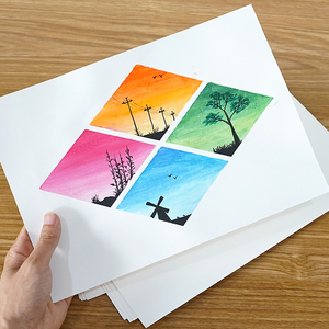 漫画肯特纸马克笔油画棒素描速写纸彩铅绘画纸专业手绘32k 16k 8k 4k