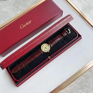 卡地亚表盒蓝气球包装盒长方形卡迪亚手表盒皮带款手表收纳盒子