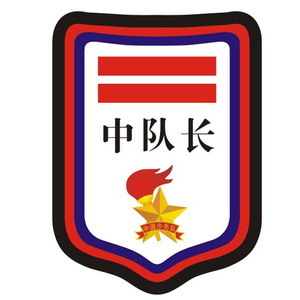 日本购标牌两道杠中大学生少先队班长大队委i班j级牌子肩章干部标