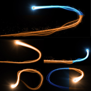 000人付款淘宝z291 唯美梦幻蝴蝶飞舞蓝色粒子光线拖尾汇聚logo动画