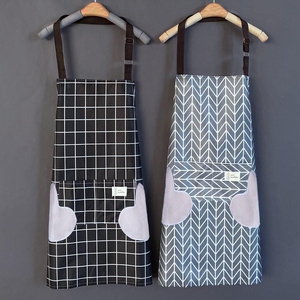 男式围裙厨房带袖套