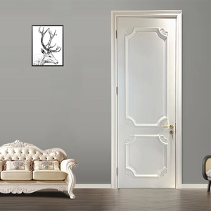树宝宝卧室门欧式雕花烤漆木门平开门套装门实木复合室内门可定制