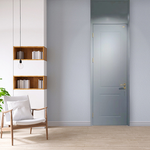 超高通顶木门卧室门简约轻奢室内房间门实木复合烤漆门长虹玻璃门