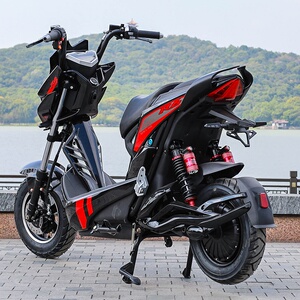 战警极客x6电瓶车电摩电动摩托车60v72v新款战狼电动车改装男高.