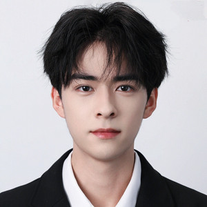 假发男短发时尚潮流中分碎发刘海日系男生日常蓬松自然仿真全头套