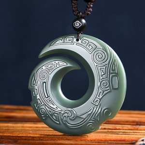 佳媛玉业新疆和田玉时来运转玉吊坠 男女士款转运玉坠玉石玉佩