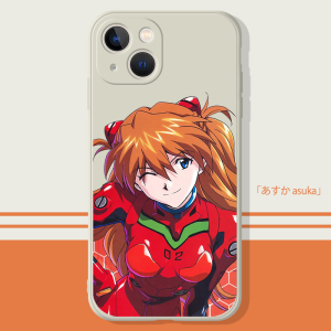 eva明日香手机壳适用苹果13软壳11硅胶iphone12promax新世纪福音战士