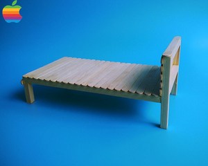2021mdiy小床模型 幼儿园手工制作 拼装木制玩具 小发明 雪糕棒