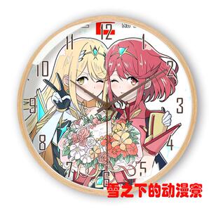 异度之刃2希卡利光吼姆拉焰挂钟时钟 动漫周边送宅男腐女生日礼物