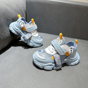 夏季男宝女宝大网孔镂空透气学步鞋轻便舒适儿童1-5岁儿童运动鞋