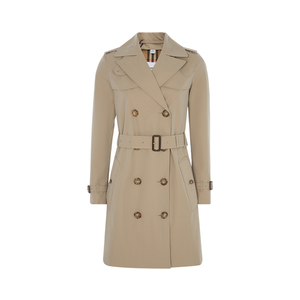 【银泰直营】burberry/博柏利 女士经典气质优雅收腰设计日常风衣