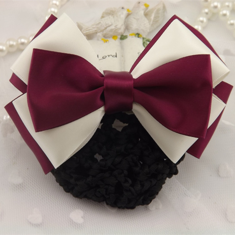 头花女职业丝带