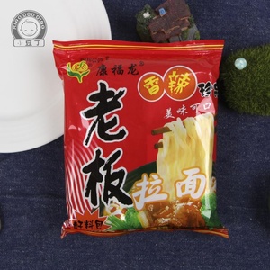 龙老板拉面红烧珍品香辣牛肉香脆方便面泡面干吃面速食95g