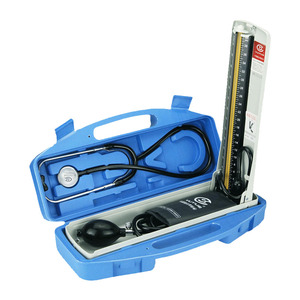 鱼跃 水银血压计测量仪臂式高精准测压仪听诊器保健盒带铁环