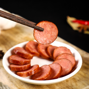 哈拉少正宗哈尔滨红肠东北特产风味零食即食肉肠蒜味小吃独立包装