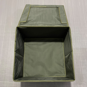 订做橄榄绿迷彩收纳箱个人放东西折叠物资箱宿舍整理箱物品收纳箱