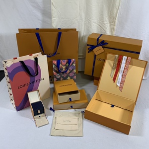 lv原版礼品袋包包鞋子钱包腰带衣服围巾礼品盒手提袋防尘袋包装盒