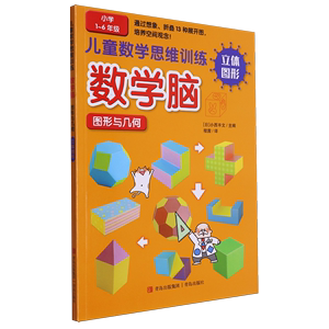正版图书 儿童数学思维训练·数学脑·图形与几何：立体图形（日
