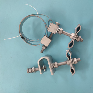 电线杆光缆固定器电力塔用架空光缆卡具稳定器引下线夹