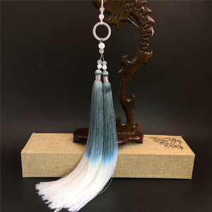 汉服腰佩玉佩古风古装禁步腰间挂件男女宫绦流苏玉环腰坠旗袍压襟