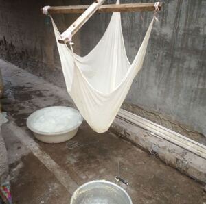 豆腐过滤摇架布袋豆浆凉粉过滤架手工制作四川豆腐过滤工具包邮