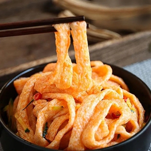 干牛筋面纯手工辣条专用长面筋凉皮凉拌方便速食河南特产干货包装