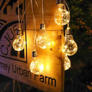 灯泡派对小灯泡外墙野营家用造型庭院挂灯树灯阳台花园布置装饰灯