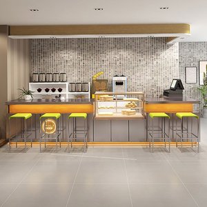 不锈钢收银台带抽屉前台接待饰品展示柜珠宝展柜新款定制店铺吧台