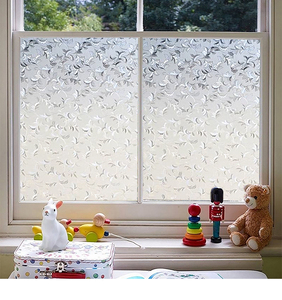 浴房窗子无胶静电玻璃贴膜防晒隔热膜窥自粘窗户免胶贴窗纸1人付款21