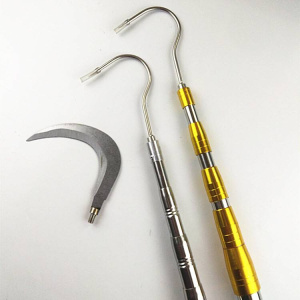 日本购钓鱼水草钩子配不锈钢伸缩杆i钩鱼器加长抓鱼钩5米抄网香椿