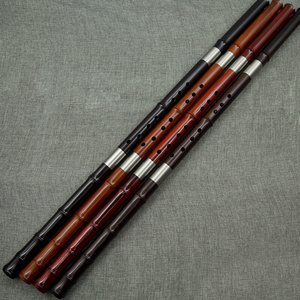高档庞军制小叶紫檀木箫紫光檀红檀木萧乐器专业演奏音准音色佳f