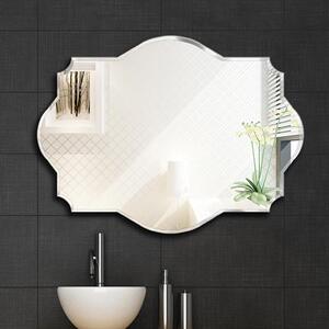 多边形斜边浴室镜无框卫浴镜壁挂卫生间洗漱洗手间镜子粘贴梳妆镜