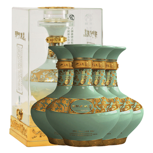 甘肃滨河酒 滨河九粮液53度500ml如意99九粮香型礼盒装粮食白酒