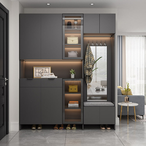 轻奢风玄关鞋柜